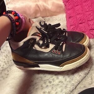 Jordan Kids Sneakers Black and Brown